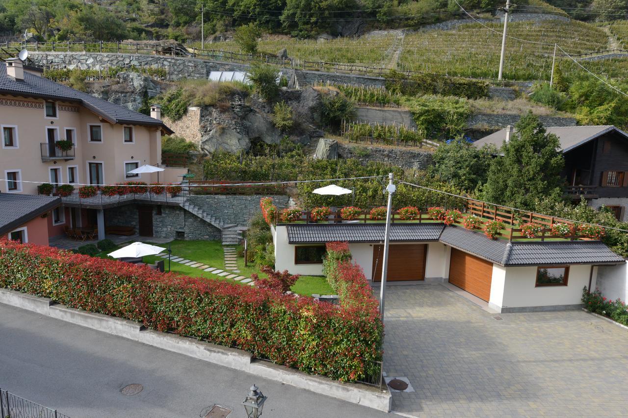 Au Berceau Du Bien-Etre Villa Chambave Buitenkant foto